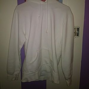 White hoodie
